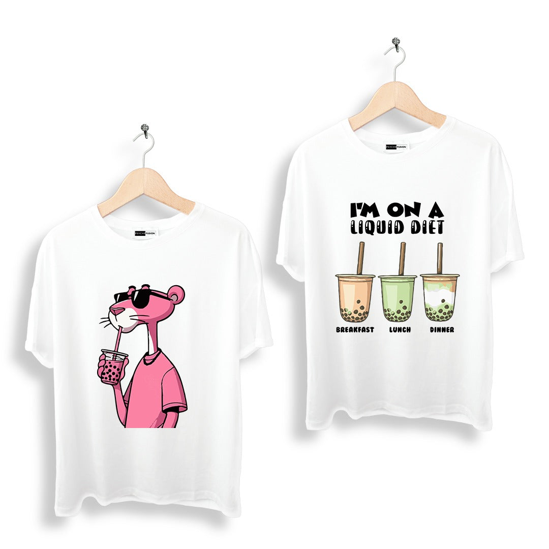 Pink Panther Tee x Liquid Dietee