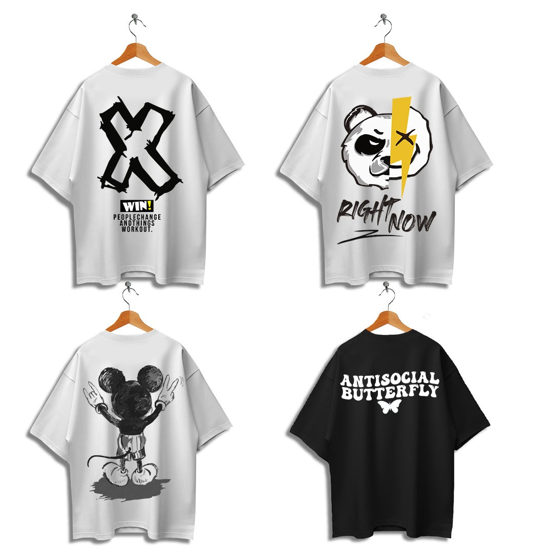 Empowermentee x Furious panda x Victory mickey x Antisocial wing